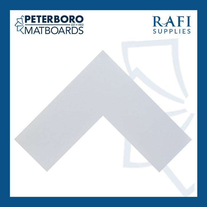 Peterboro Matboards - REAL WHITE