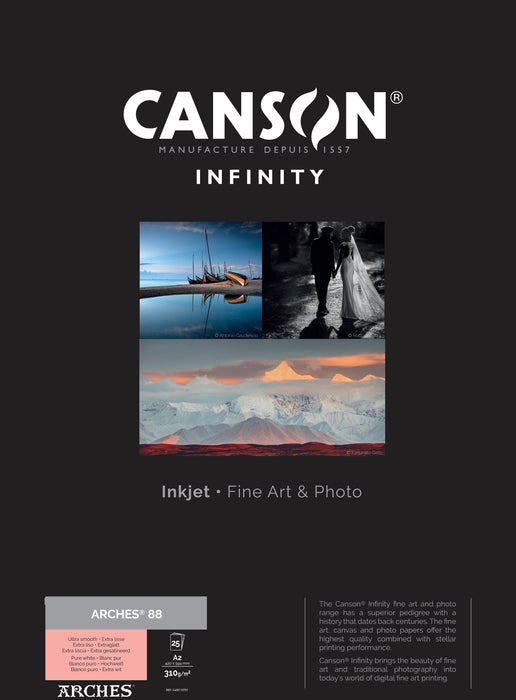 CANSON® INFINITY ARCHES® 88 310GSM - MATTE
